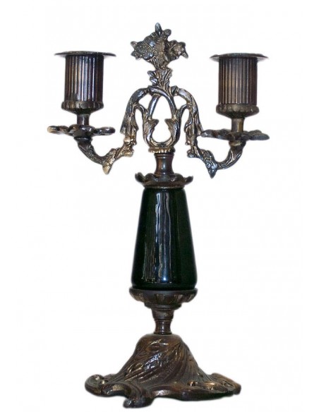 Κηροπήγιο με θέσεις για δύο κεριά