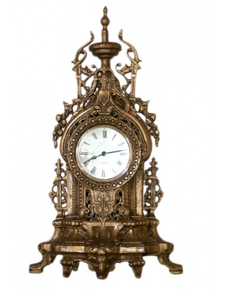 Κλασικό χειροποίητο ρολόι από μασίφ μπρούτζο