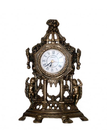 Ρολόι χειροποίητο κλασικό από μασίφ μπρούτζο