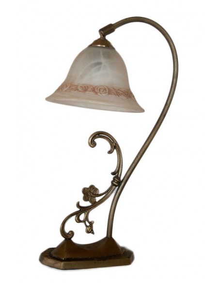 Πορτατίφ κλασικό με γυαλί αλάβαστρο 