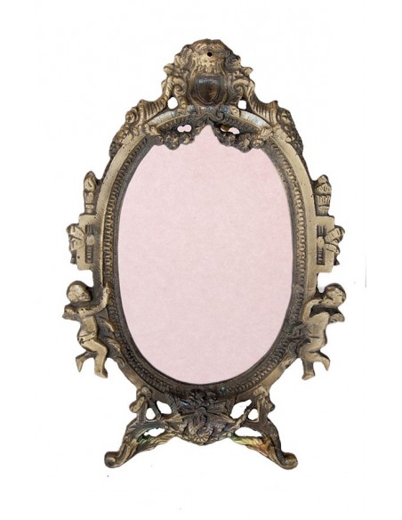 Κορνίζα μπρούτζινη χειροποίητη