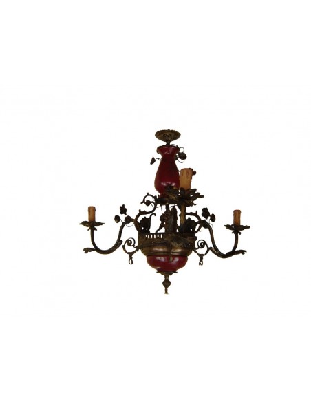 Φωτιστικό κρεμαστό παρσελάνη