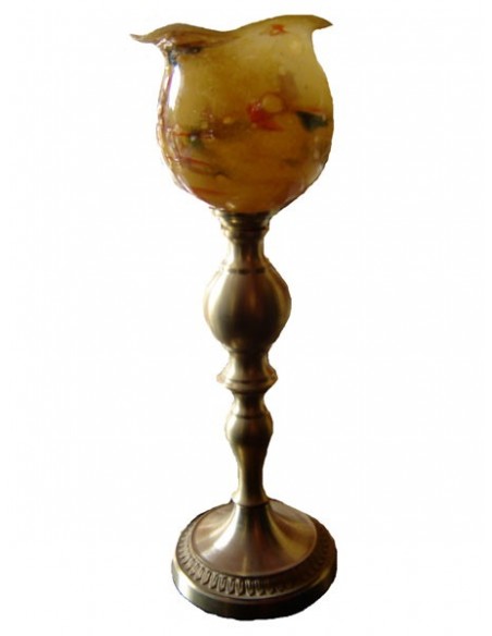 Πορτατίφ με χειροποίητο φυσητό γυαλί