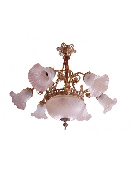 L-GG-6F-E80 Vintage φωτιστικό σαλονιού