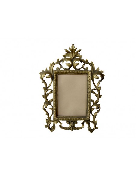 .Κορνίζα μπρούτζινη χειροποίητη