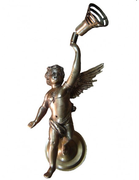 Απλίκα τοίχου απο μασίφ μπρούτζο