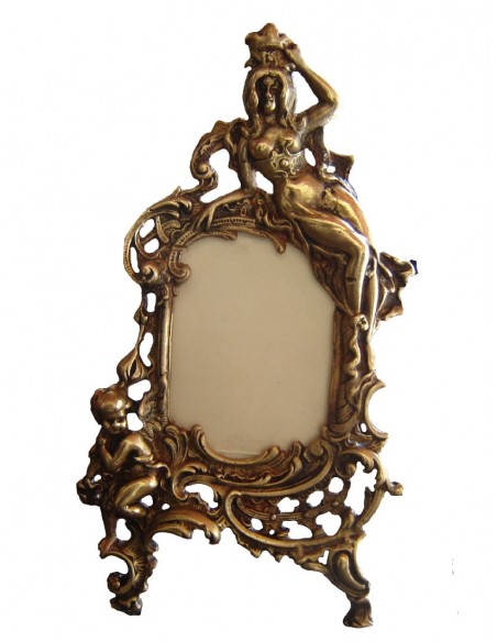 .Κορνίζα μπρούτζινη χειροποίητη